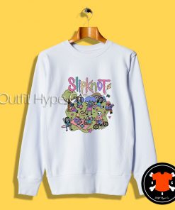 Slipknot Bootleg Cartoon Sweatshirt