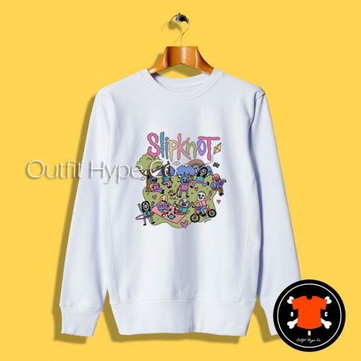 Slipknot Bootleg Cartoon Sweatshirt