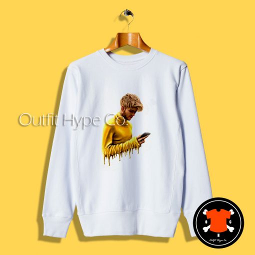Stylized Lil Peep Drawing Sweatshirt