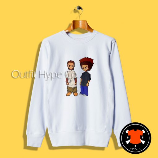 The Boondocks Riley And Huey Sweatshirt And Huey T Shirt2