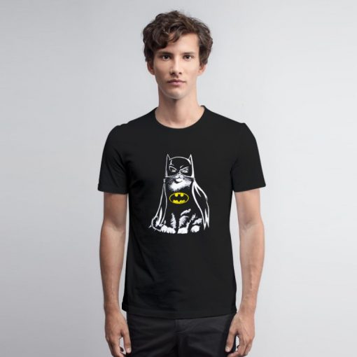 Batman Bat Cat Parody T Shirt
