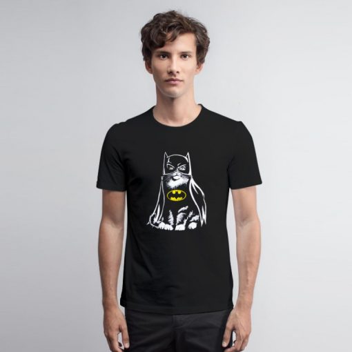 Batman Bat Cat Parody T Shirt