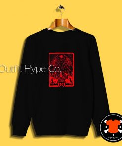 Edge Tarot Card Graphic Sweatshirt