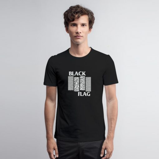 Black Flag Joy Division Parody T Shirt