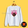 Lizzo Heart Graphic Sweatshirt
