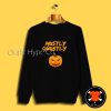 Mostly Ghostly Pumpkin Sweatshirt