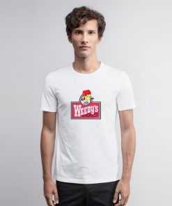 Wendy’s Simpson Logo Parody T Shirt