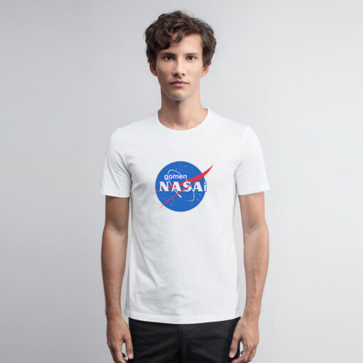 Gomen Nasai Nasa Logo Parody T Shirt