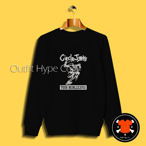 Circle Jerks Tour Mcmlxxxviii Sweatshirt