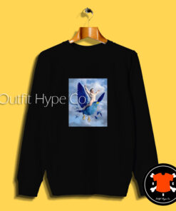 Musk Ridding Twitter Bird Art Sweatshirt