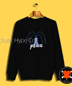 Penis Disney Logo Parody Sweatshirt