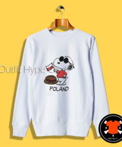 Snoopy Poland Joe Cool Sweatshirt