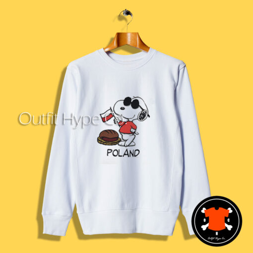 Snoopy Poland Joe Cool Sweatshirt
