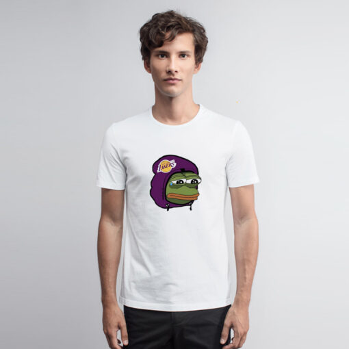 Sad Pepe Lakers Los Angeles T Shirt