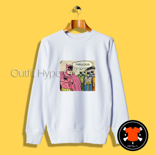 Batman Fabulous Man in Mask Sweatshirt