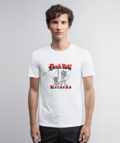 Death Row Records LA Skeleton T Shirt
