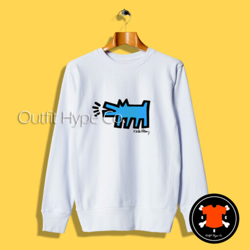 Keith Haring Barking Dog Sweatshirt