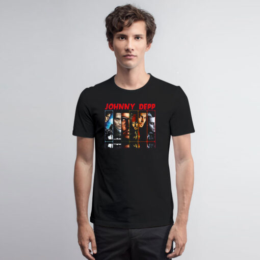 Cai Womens Johnny Depp Customized T Shirt