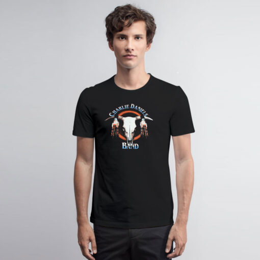 Charlie Daniels Deadstock Mint Skull T Shirt