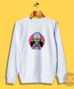 Funny Mojo Jojo Mad Scientist Powerpuff Sweatshirt