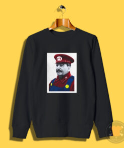 Funny Stalin Mario Cool Vintage Sweatshirt