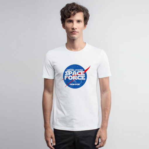 Funny United States Space Force Pew Pew T Shirt