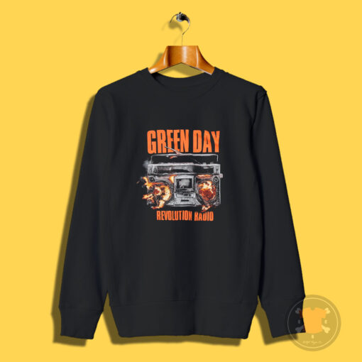 Green Day Revolution Radio Album Sweatshirt