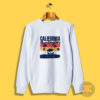 Huntington Beach California Vacation Ocean Palm Sweatshirt
