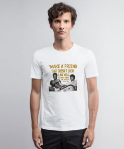Kareem Abdul Jabbar Bruce Lee Friends T Shirt