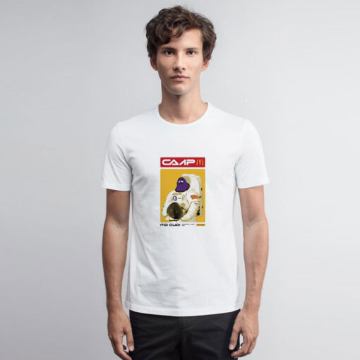 Kid Cudi x Camp McDonald’s Space Grimace T Shirt