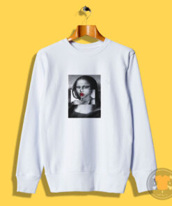 Lollipop Fun Kuso Mona Lisa Graphic Sweatshirt