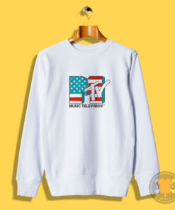 MTV Star America Music Spangled Logo Sweatshirt