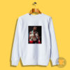 Mike Tyson With Belts Heavyweight Boxing Champion Fan Sweatshirt