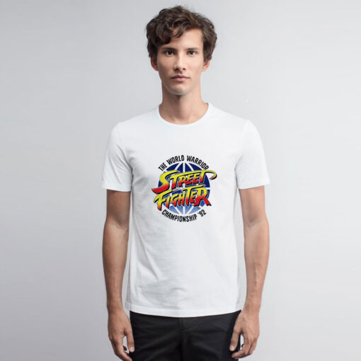 Street Fighter 2 The world warrior championship year 1992 T Shirt