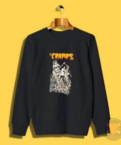 The Cramps Cartoon Group Shot Sweatshirt