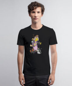 The Simpsons Crazy Cat Lady T Shirt
