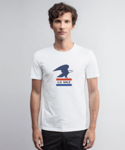 U.S Male Mail Logo And Hilarious T Shirt