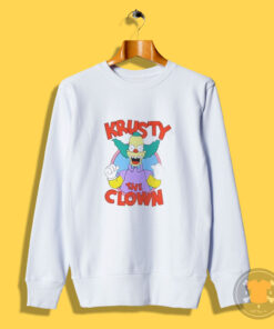Vintage 1994 Krusty The Clown The Simpsons Sweatshirt