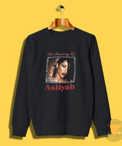 Vintage Aaliyah Try Again Memorial Sweatshirt