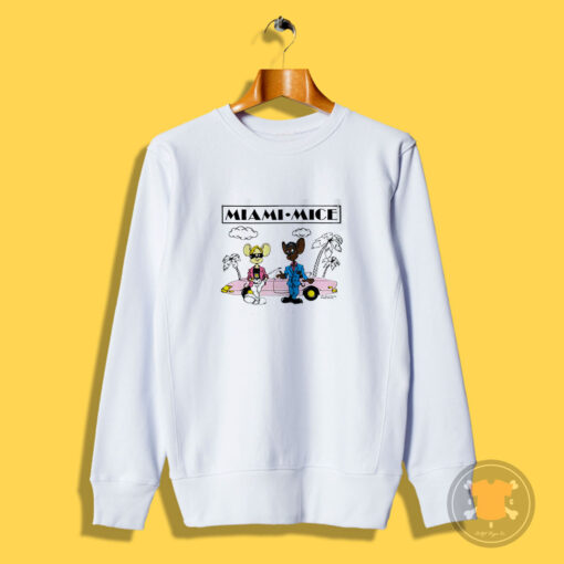 Vintage Miami Mice Parody Miami Vice Sweatshirt