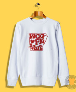 Woo Pig Sooie State Heart Sweatshirt
