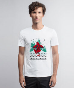 Funny Spiderman Christmas T Shirt