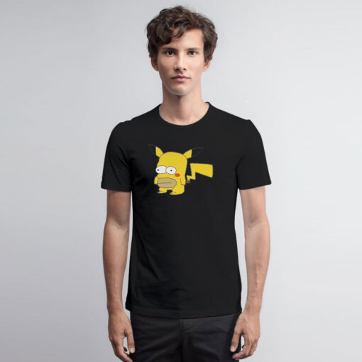 Homer Pikachu Funny T Shirt