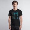 John Wick Vertical Text And Rectangle T Shirt