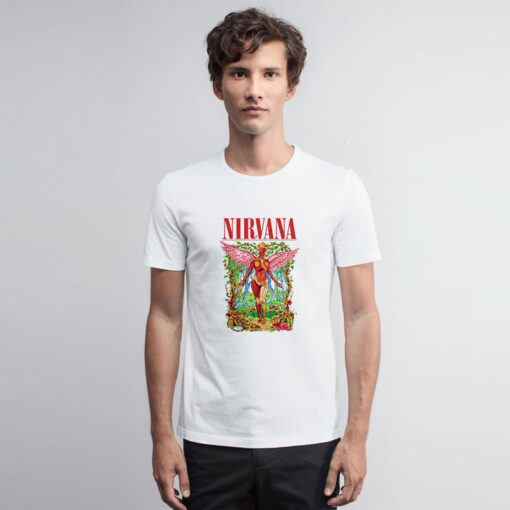 Nirvana Forest In Utero Single Sided World Tour T Shirt