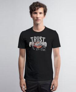 Snake Trust No One Art Love Logo T Shirt