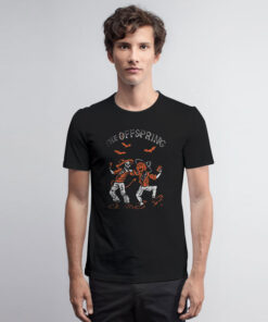 The Offspring Skeleton and Pumpkin Dance T Shirt