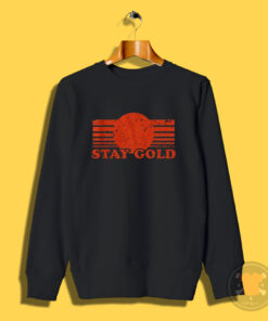 80s Stay Gold Pony Boy The Outsiders Movie Sweatshirt