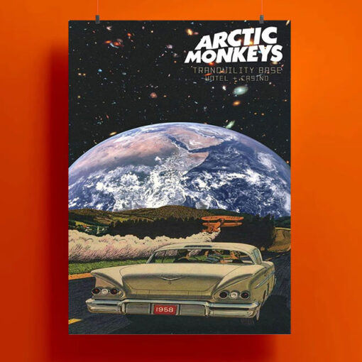 Arctic Monkey Tranquility Base Poster