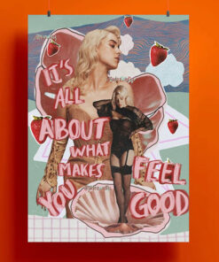 Billie Eilish It's All About Poster